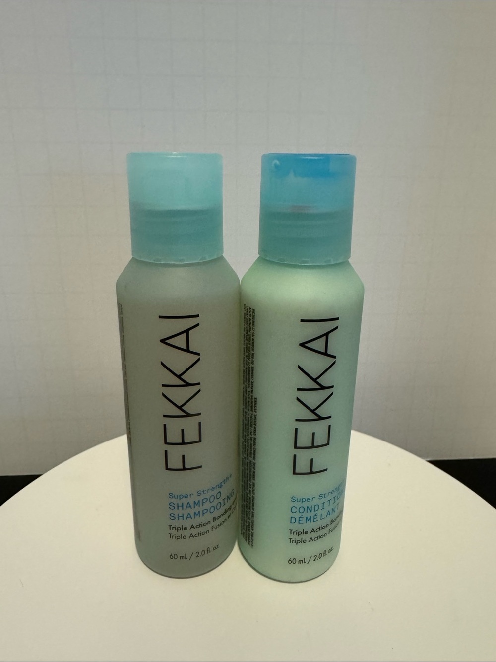 Fekkai Super Strength Shampoo & Conditioner - Mint Blue